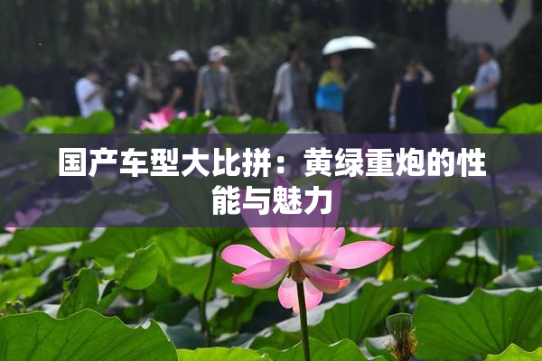 国产车型大比拼：黄绿重炮的性能与魅力