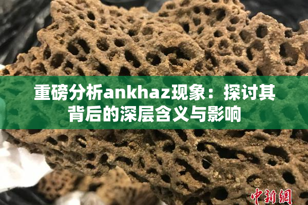 重磅分析ankhaz现象：探讨其背后的深层含义与影响