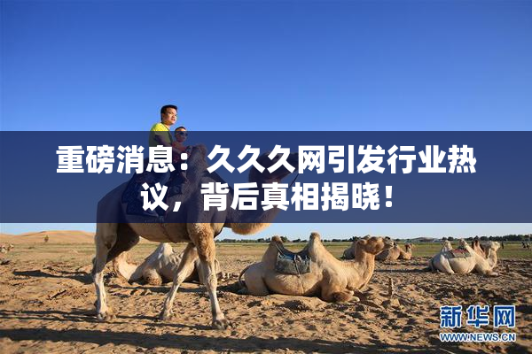 重磅消息：久久久网引发行业热议，背后真相揭晓！
