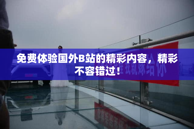 免费体验国外B站的精彩内容，精彩不容错过！