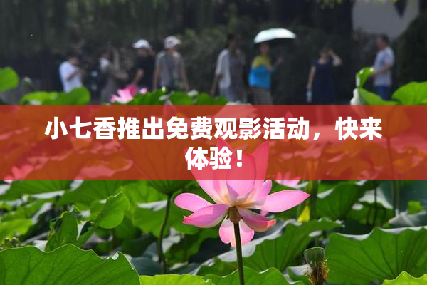 小七香推出免费观影活动，快来体验！