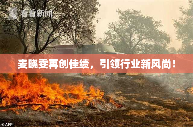 麦晓雯再创佳绩，引领行业新风尚！