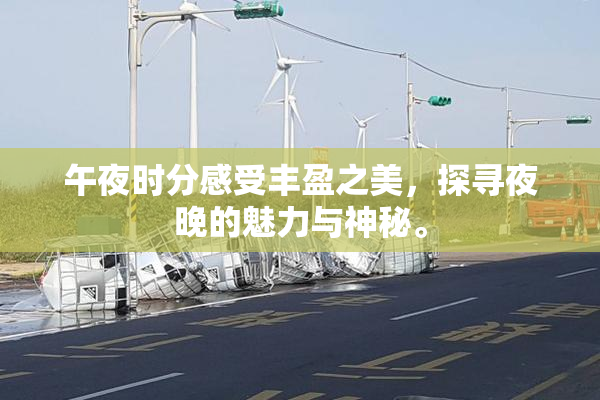 午夜时分感受丰盈之美，探寻夜晚的魅力与神秘。