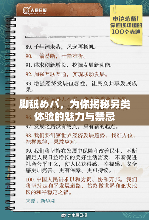 脚舐めパ，为你揭秘另类体验的魅力与禁忌