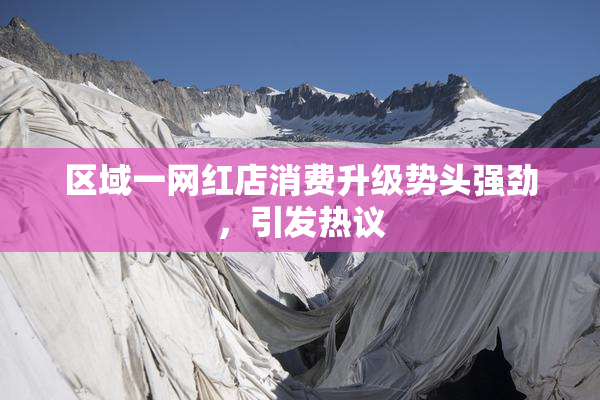 区域一网红店消费升级势头强劲，引发热议