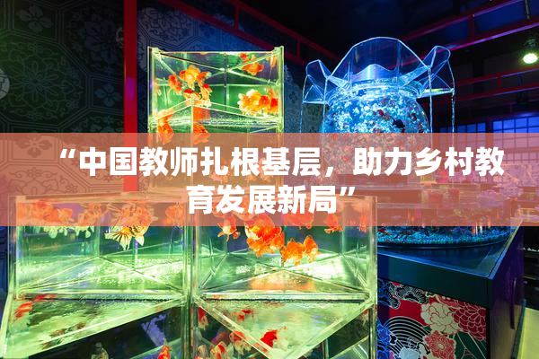 “中国教师扎根基层，助力乡村教育发展新局”