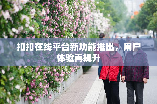 扣扣在线平台新功能推出，用户体验再提升