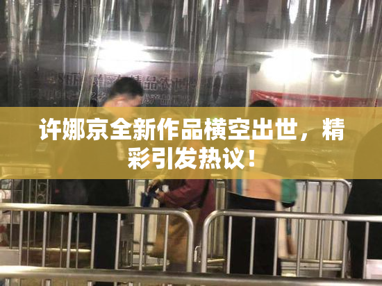 许娜京全新作品横空出世，精彩引发热议！