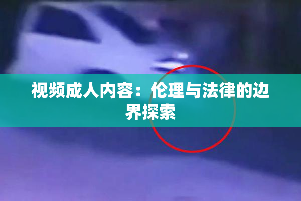 视频成人内容：伦理与法律的边界探索