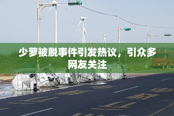 少萝被脱事件引发热议，引众多网友关注