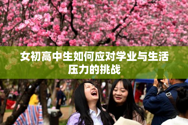 女初高中生如何应对学业与生活压力的挑战