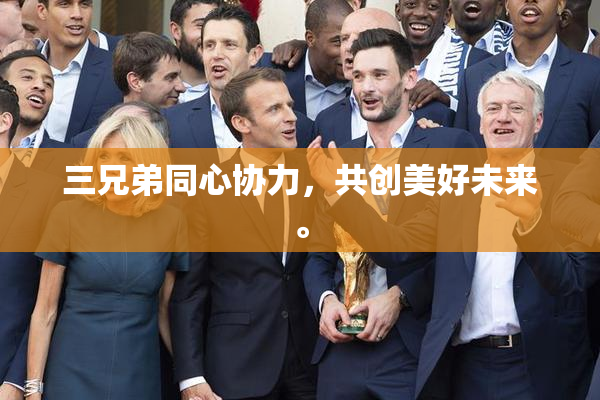 三兄弟同心协力，共创美好未来。