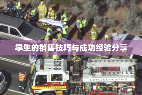 学生的销售技巧与成功经验分享