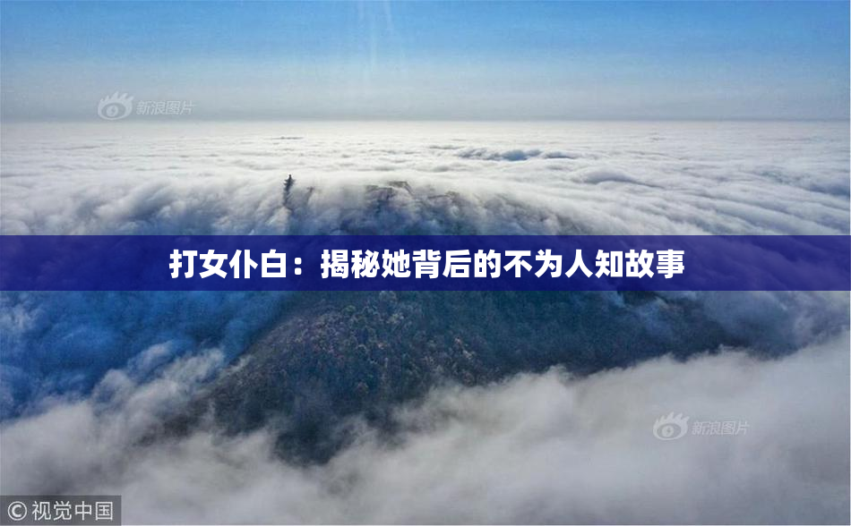 打女仆白：揭秘她背后的不为人知故事