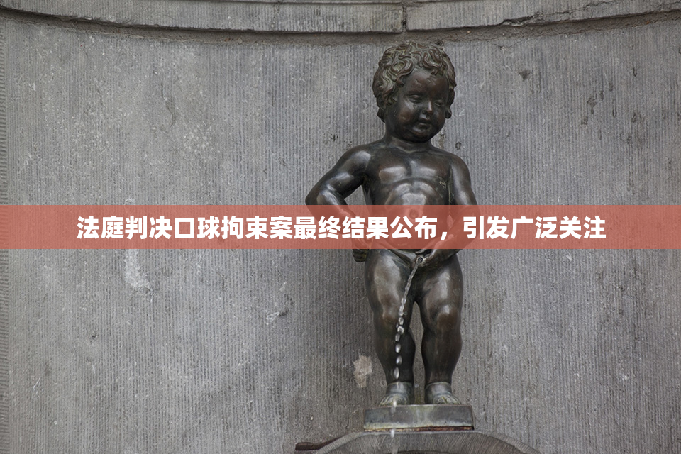 法庭判决口球拘束案最终结果公布，引发广泛关注