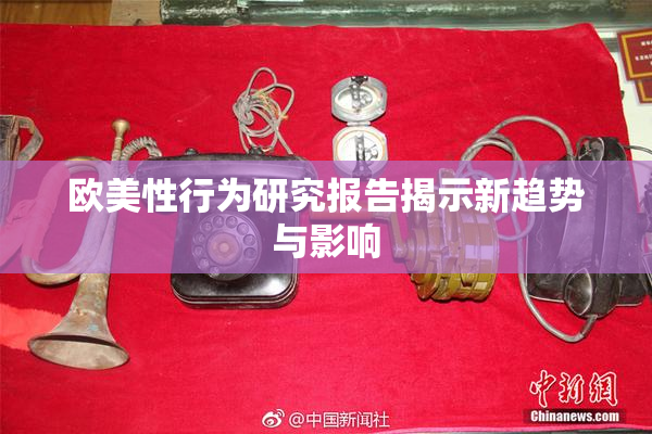 欧美性行为研究报告揭示新趋势与影响