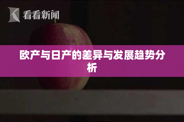 欧产与日产的差异与发展趋势分析