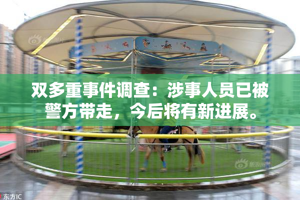双多重事件调查：涉事人员已被警方带走，今后将有新进展。