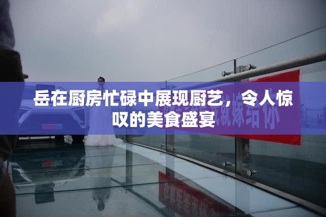 岳在厨房忙碌中展现厨艺，令人惊叹的美食盛宴