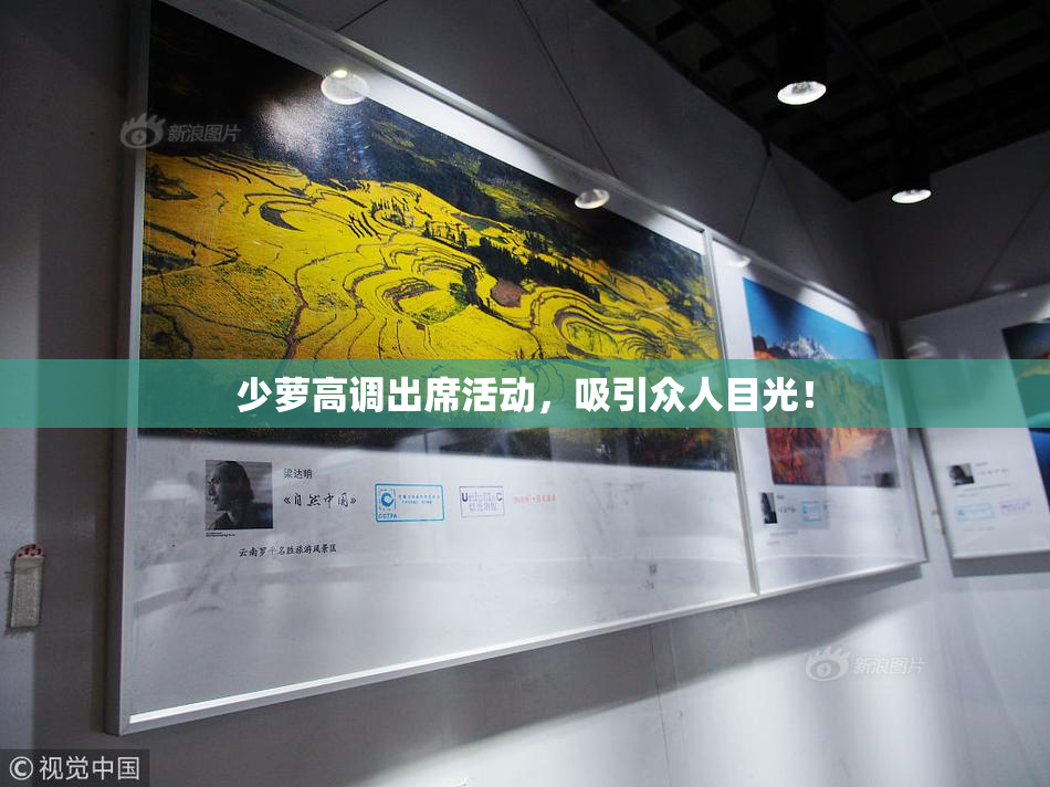 少萝高调出席活动，吸引众人目光！