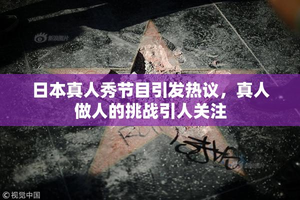 日本真人秀节目引发热议，真人做人的挑战引人关注