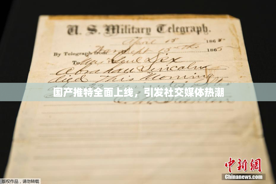国产推特全面上线，引发社交媒体热潮