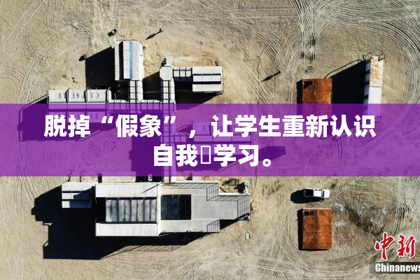 脱掉“假象”，让学生重新认识自我與学习。