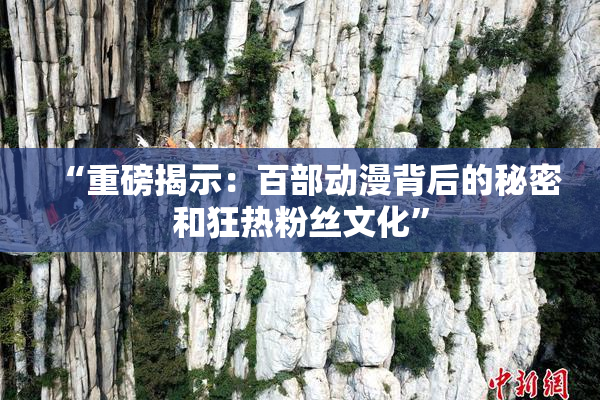 “重磅揭示：百部动漫背后的秘密和狂热粉丝文化”