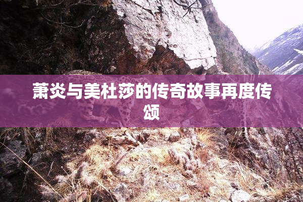 萧炎与美杜莎的传奇故事再度传颂