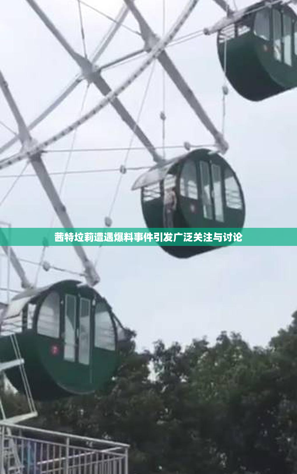 茜特垃莉遭遇爆料事件引发广泛关注与讨论