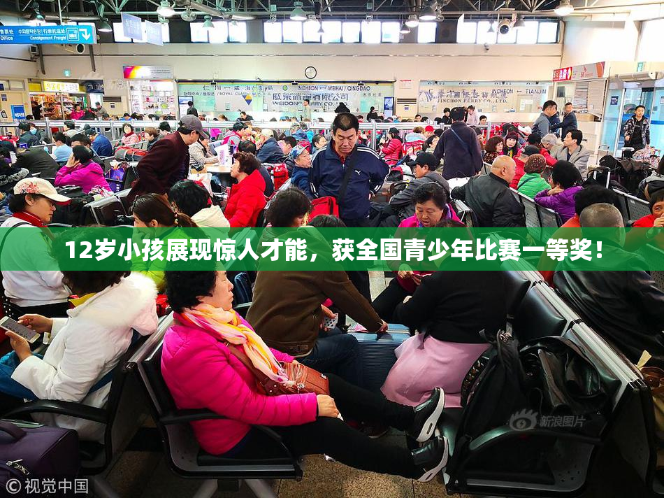12岁小孩展现惊人才能，获全国青少年比赛一等奖！