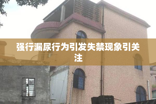 强行漏尿行为引发失禁现象引关注