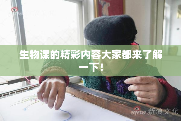 生物课的精彩内容大家都来了解一下！
