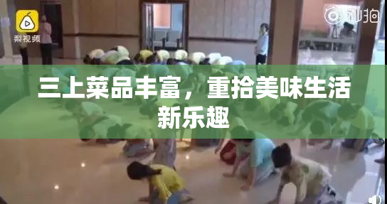 三上菜品丰富，重拾美味生活新乐趣