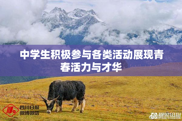 中学生积极参与各类活动展现青春活力与才华