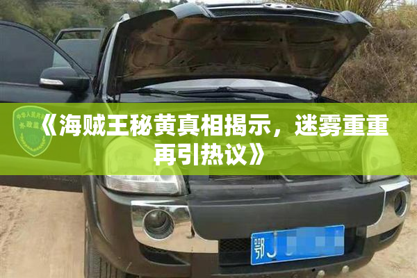 《海贼王秘黄真相揭示，迷雾重重再引热议》