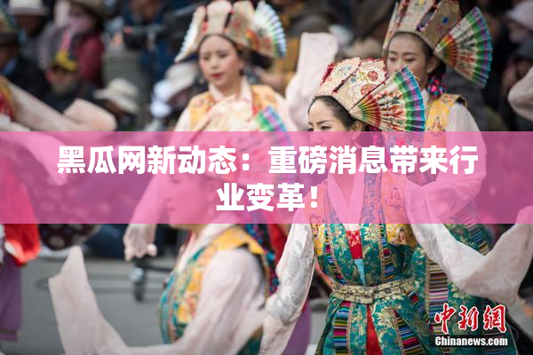 黑瓜网新动态：重磅消息带来行业变革！
