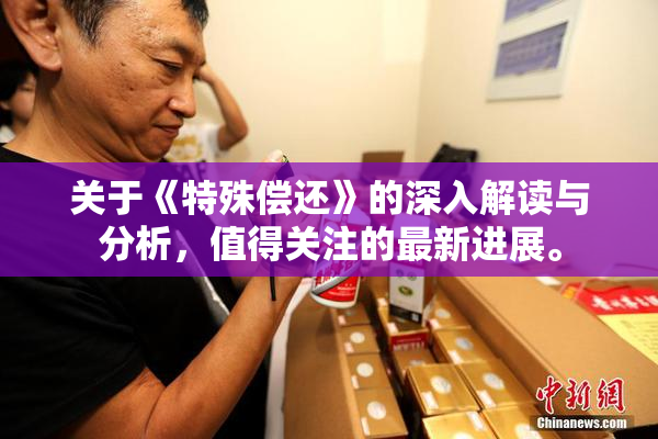 关于《特殊偿还》的深入解读与分析，值得关注的最新进展。