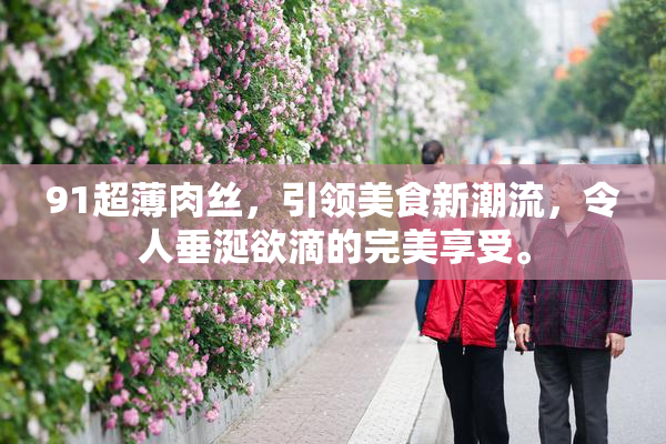 91超薄肉丝，引领美食新潮流，令人垂涎欲滴的完美享受。