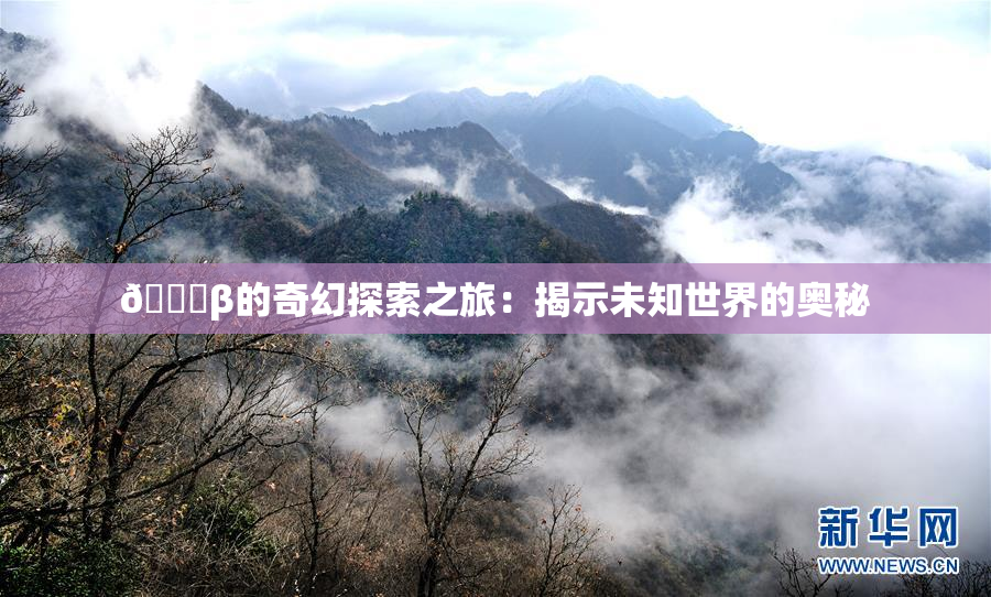 👙β的奇幻探索之旅：揭示未知世界的奥秘