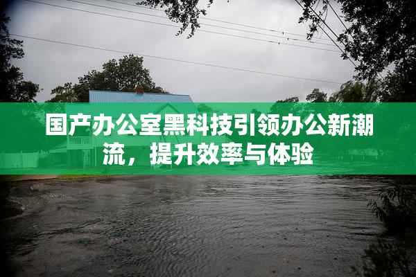 国产办公室黑科技引领办公新潮流，提升效率与体验