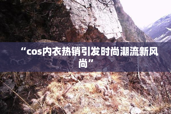 “cos内衣热销引发时尚潮流新风尚”