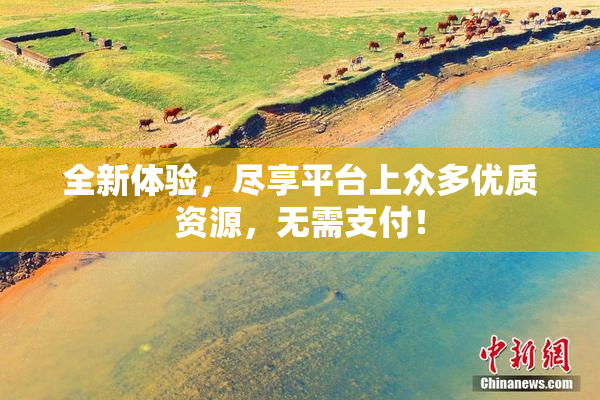 全新体验，尽享平台上众多优质资源，无需支付！