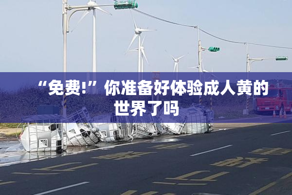 “免费!”你准备好体验成人黄的世界了吗