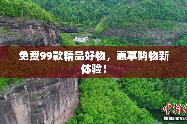免费99款精品好物，惠享购物新体验！