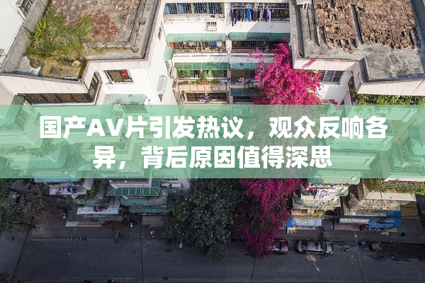 国产AV片引发热议，观众反响各异，背后原因值得深思