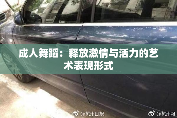成人舞蹈：释放激情与活力的艺术表现形式
