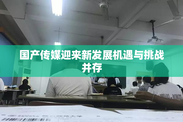 国产传媒迎来新发展机遇与挑战并存