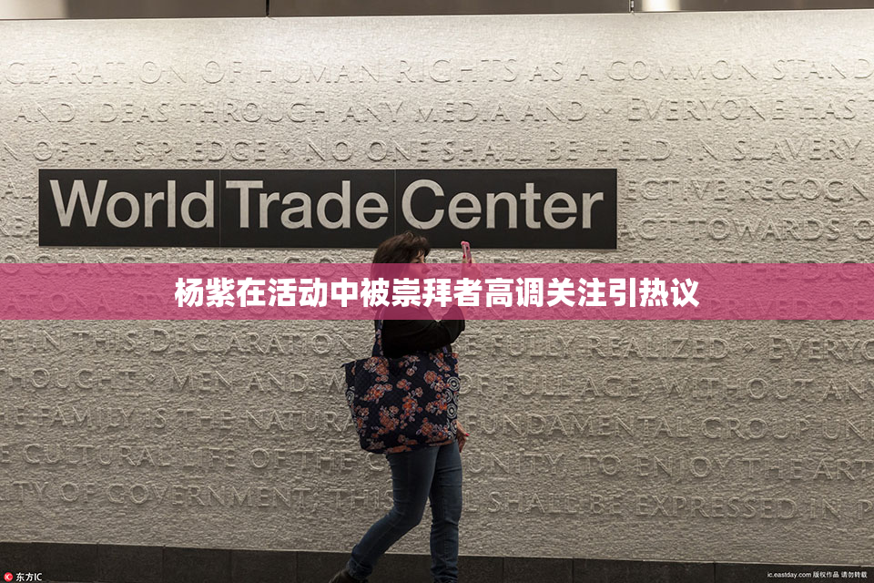 杨紫在活动中被崇拜者高调关注引热议