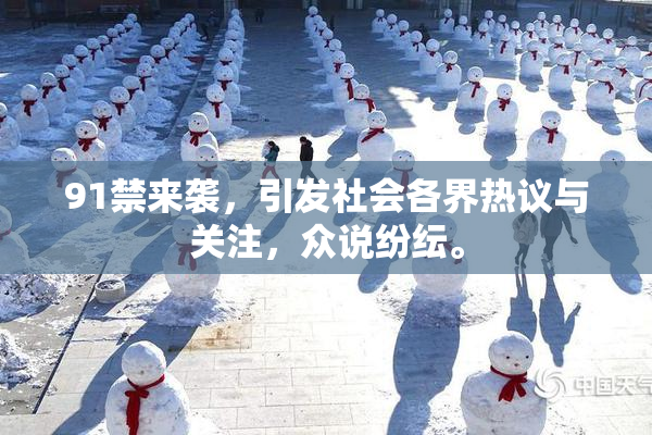 91禁来袭，引发社会各界热议与关注，众说纷纭。